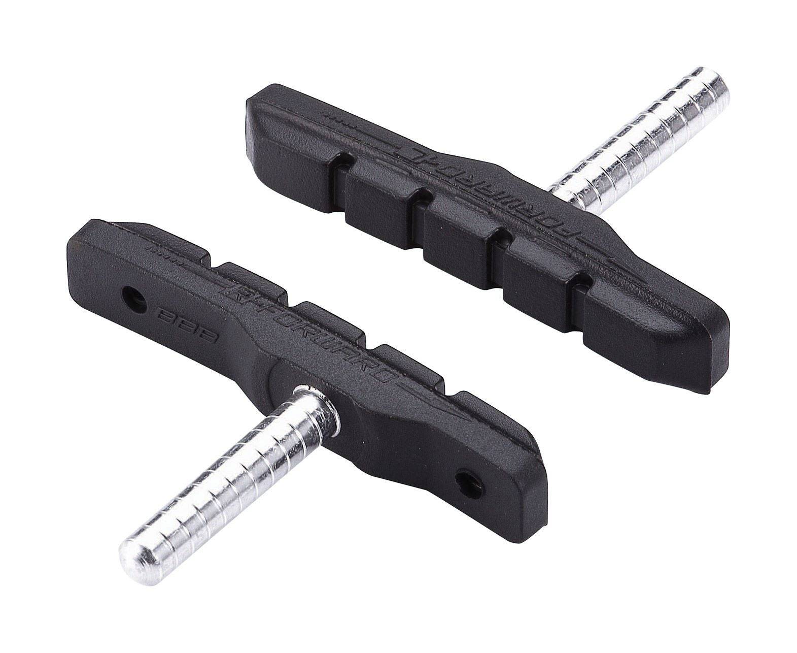 BBB BBS-07 CantiStop 72mm brake pads for cantilever brakes, showing two pairs of durable bicycle brake pads.