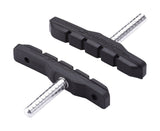 BBB BBS-07 CantiStop 72mm brake pads for cantilever brakes, showing two pairs of durable bicycle brake pads.