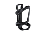 Trek right side load recycled water bottle cage mounted on a bicycle frame, eco-friendly and durable bike accessory.