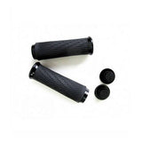 Locking Grips for Grip Shift Full Length 122mm with Black Clamps and End Plug: | Swinnerton Cycles