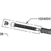 Elite Axle Kit, M20 alu bushing + cover