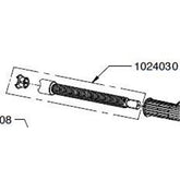 Elite Axle Kit, M20 alu bushing + cover