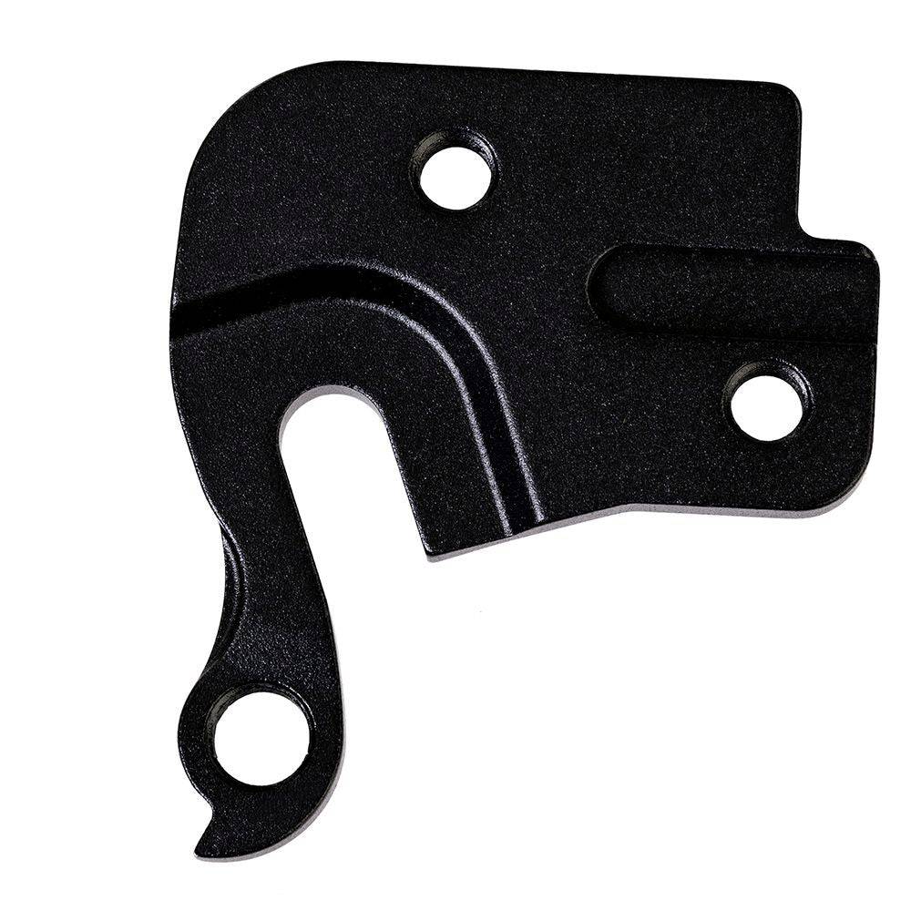 Identiti Drjekyll bicycle frame spares dropouts in black, durable component for bike frame replacement and repair.