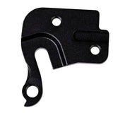 Identiti Drjekyll bicycle frame spares dropouts in black, durable component for bike frame replacement and repair.
