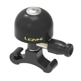 Lezyne Classic Brass Bike Bell with clear sound and easy handlebar mount, made for bike accessories.