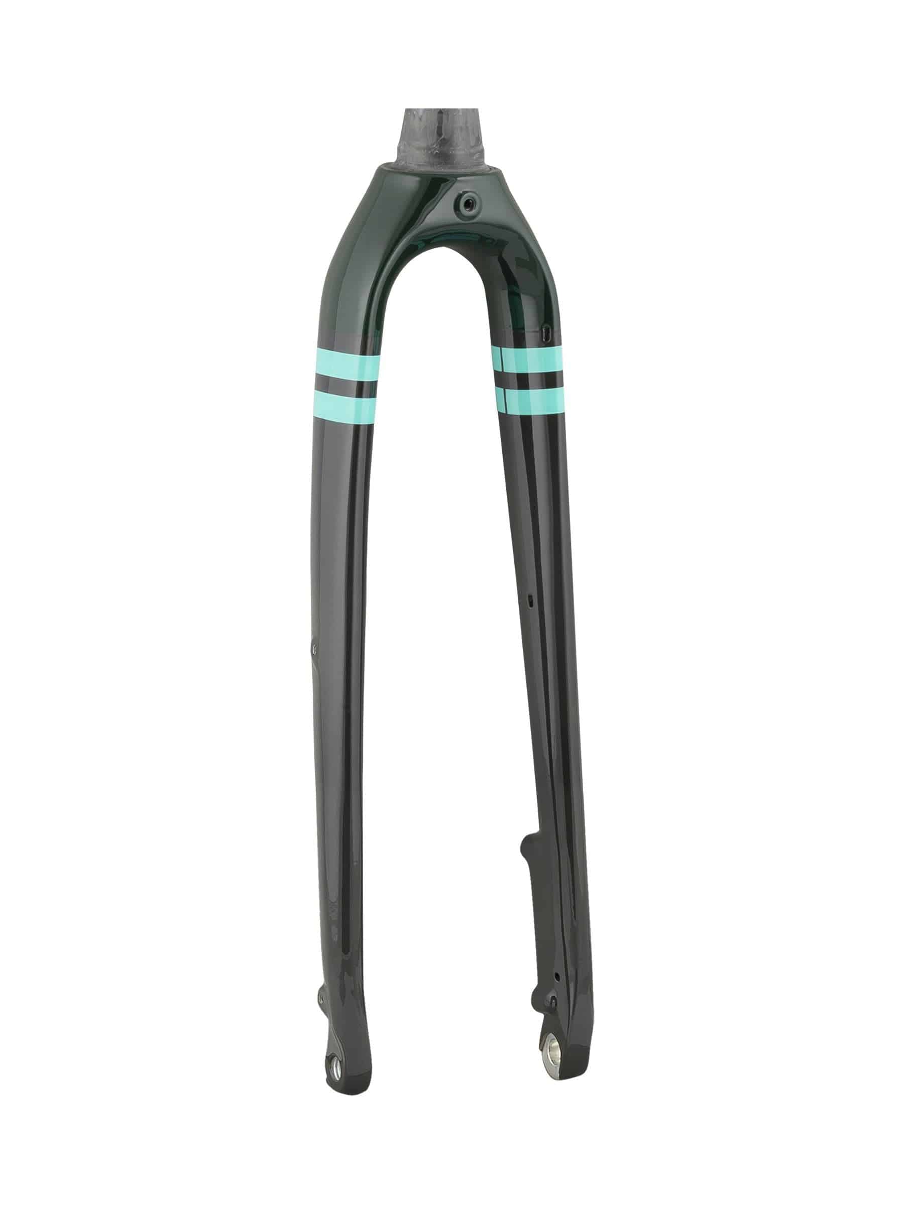 Trek Checkpoint AL 700C gravel bike forks for stable steering, replacement bicycle components with suspension and disc brake mounts.