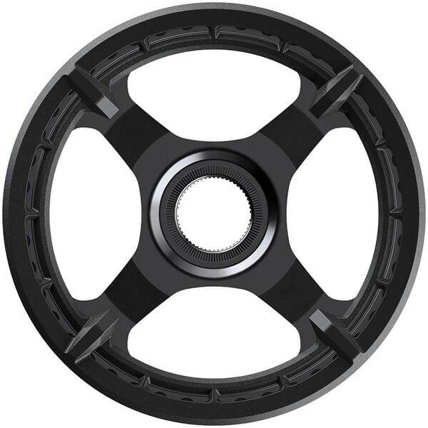 Shimano STEPS CR-ET600 9/10/11 spd single chainring 38T, single chain guard, chain line 50mm | Swinnerton Cycles