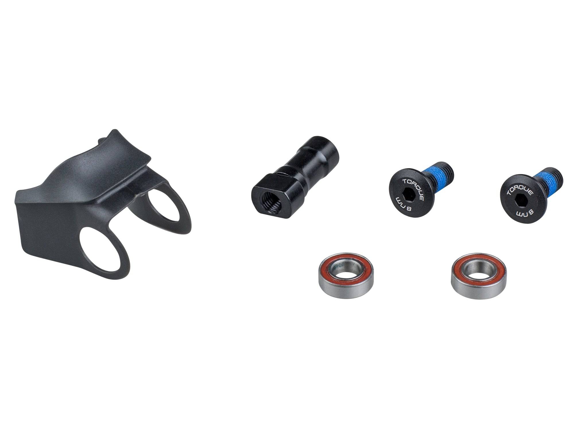 Trek FX Carbon IsoSpeed Kit replacement components for 2018+ FX Sport bikes, black, designed for smooth ride performance.