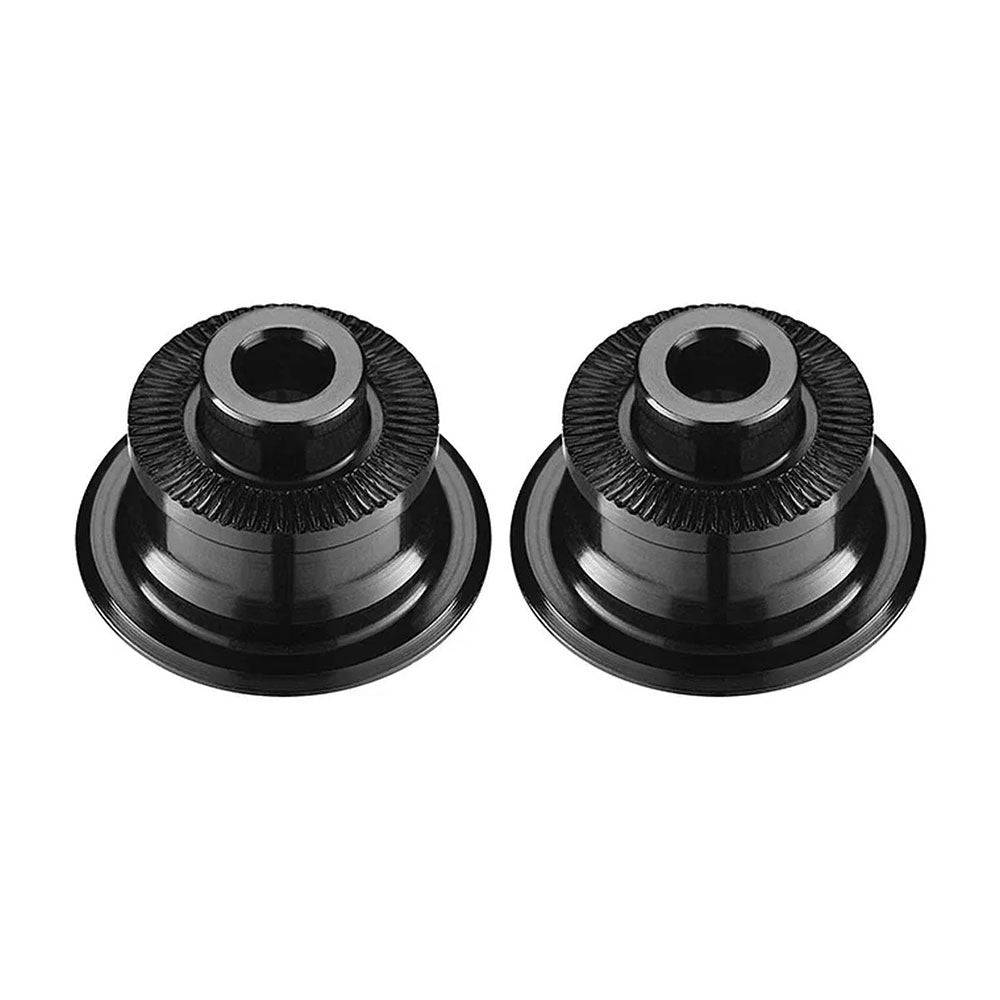 Mavic rear axle adapters for ITS-4 and TS-2 hubs, compatible with quick release, shown on a bicycle wheel component.