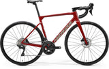 Merida Scultura 4000 road bike with Shimano 105 R7100 disc brakes, 700c wheels, lightweight frame, and sleek design.