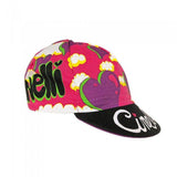 Cinelli Ana Benaroya Heart Cap featuring limited edition artist headwear, made in Italy, with a stylish heart design.
