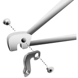 Durable M Part gear hanger for bikes, showcasing the replacement component designed for various bike brands and models.