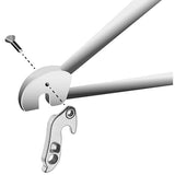 Specialized M Part cold-forged aluminum bike gear hanger, replacement component for bicycle gear shifting systems.