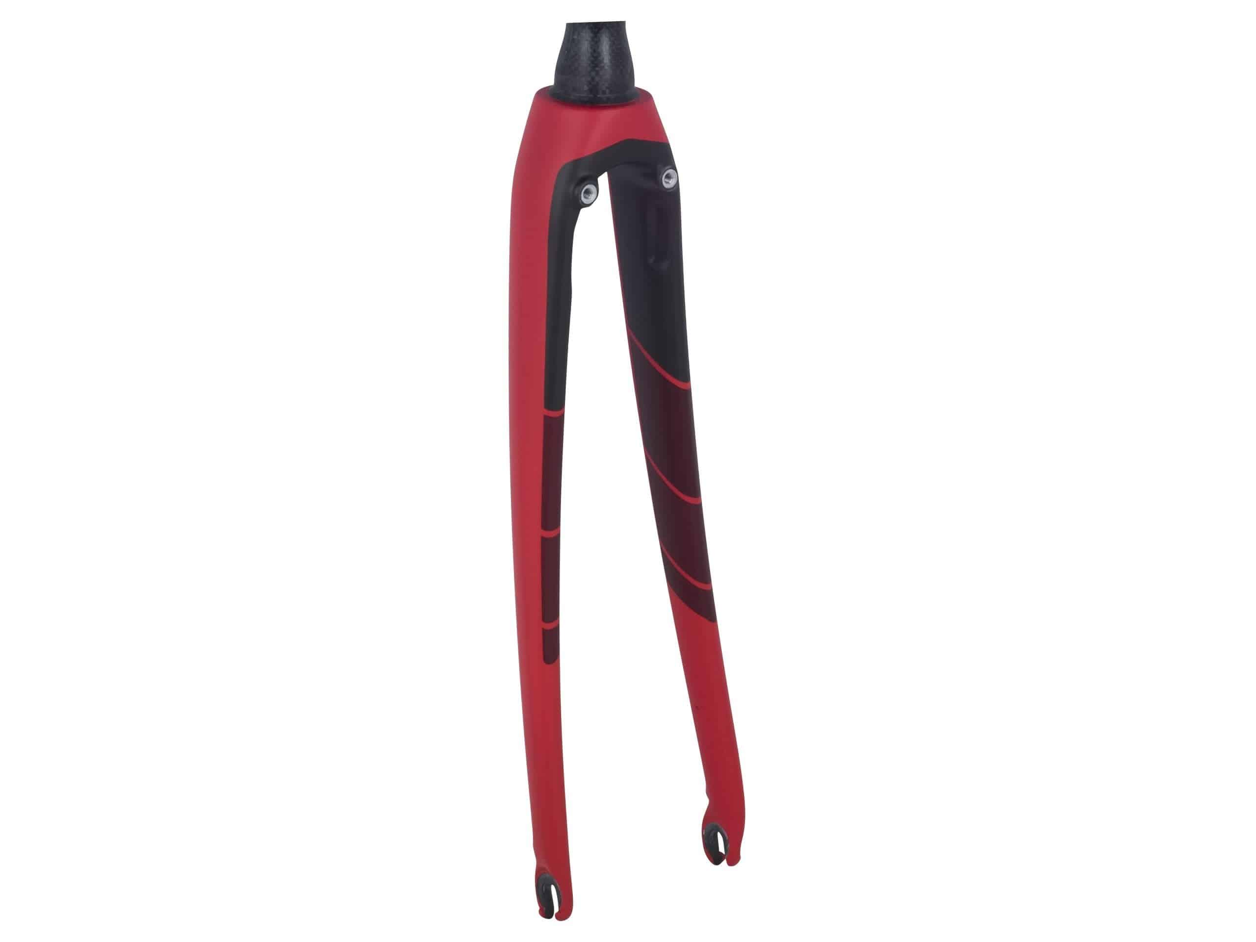 Trek Domane SL 6 2017 road bike fork, lightweight aluminum, with precise steering and control for 700C wheels.