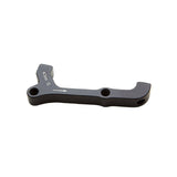 Avid IS brake caliper bracket for front 200mm and rear 180mm disc brakes with stainless bolts, component for bike braking system.