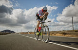Vittoria Corsa Speed G2.0 700x23c tubeless-ready black road tire shown on a bicycle wheel.