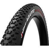 Vittoria Agarro Trail MTB tire 29x2.6 with 4C Graphene 2.0 TNT bead, rugged mountain bike tire on a wheel.