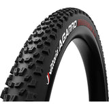 Vittoria Agarro Trail MTB tire 29x2.6 with 4C Graphene 2.0 TNT bead, rugged mountain bike tire on a wheel.