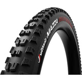 Vittoria Mazza Trail G2.0 Enduro tyre with Graphene 2.0 compound mounted on a mountain bike wheel for mixed terrain riding.