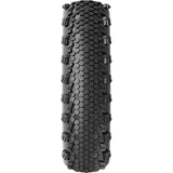 Vittoria Terreno Dry 700x38c folding clincher gravel and cyclocross bike tyre with tread pattern for off-road riding.