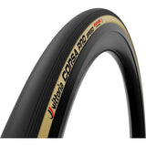 Vittoria Corsa Pro Speed 700x30c tubeless-ready black tan road bike tyre with G2.0 tread pattern on a bike wheel.