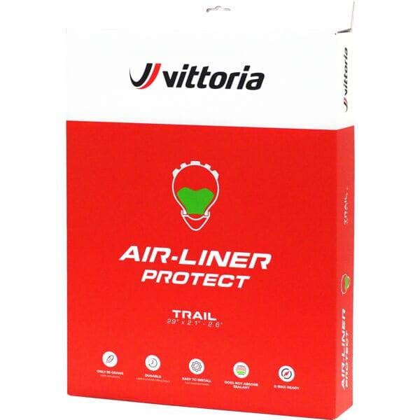 Vittoria Air-Liner Protect XC trail tyre insert for 29-inch wheels with tubeless valve, designed for mountain biking.