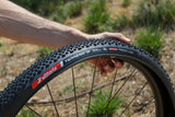 Vittoria Terreno T60 mixed gravel endurance tubeless-ready tyre 700x40c mounted on a bike wheel.