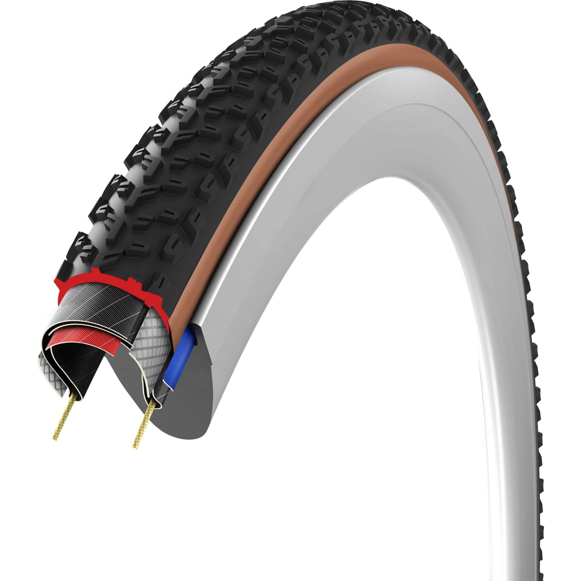 Vittoria Terreno T70 Coarse Loose Gravel Endurance G2.0 Tubeless Ready Tyre