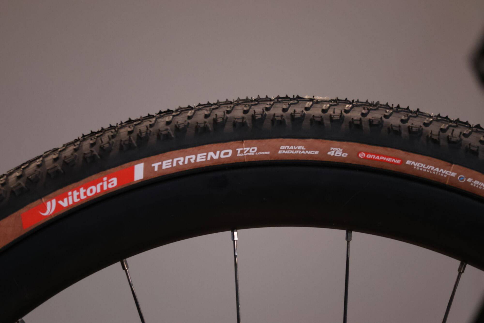 Vittoria Terreno T70 Coarse Loose Gravel Endurance G2.0 Tubeless Ready Tyre