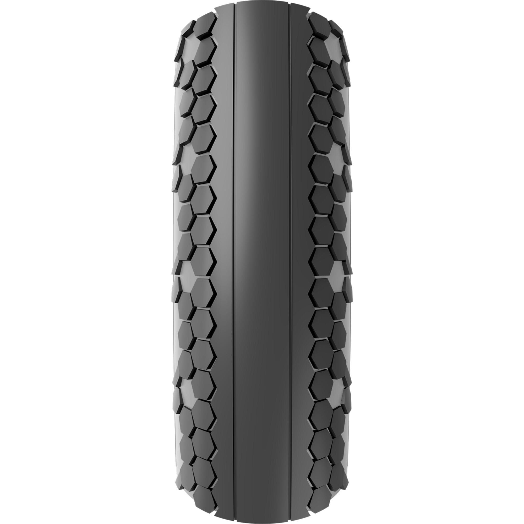 Vittoria Terreno T10 Hardpack gravel bike tire 700x35c in full black, designed for rugged off-road cycling.