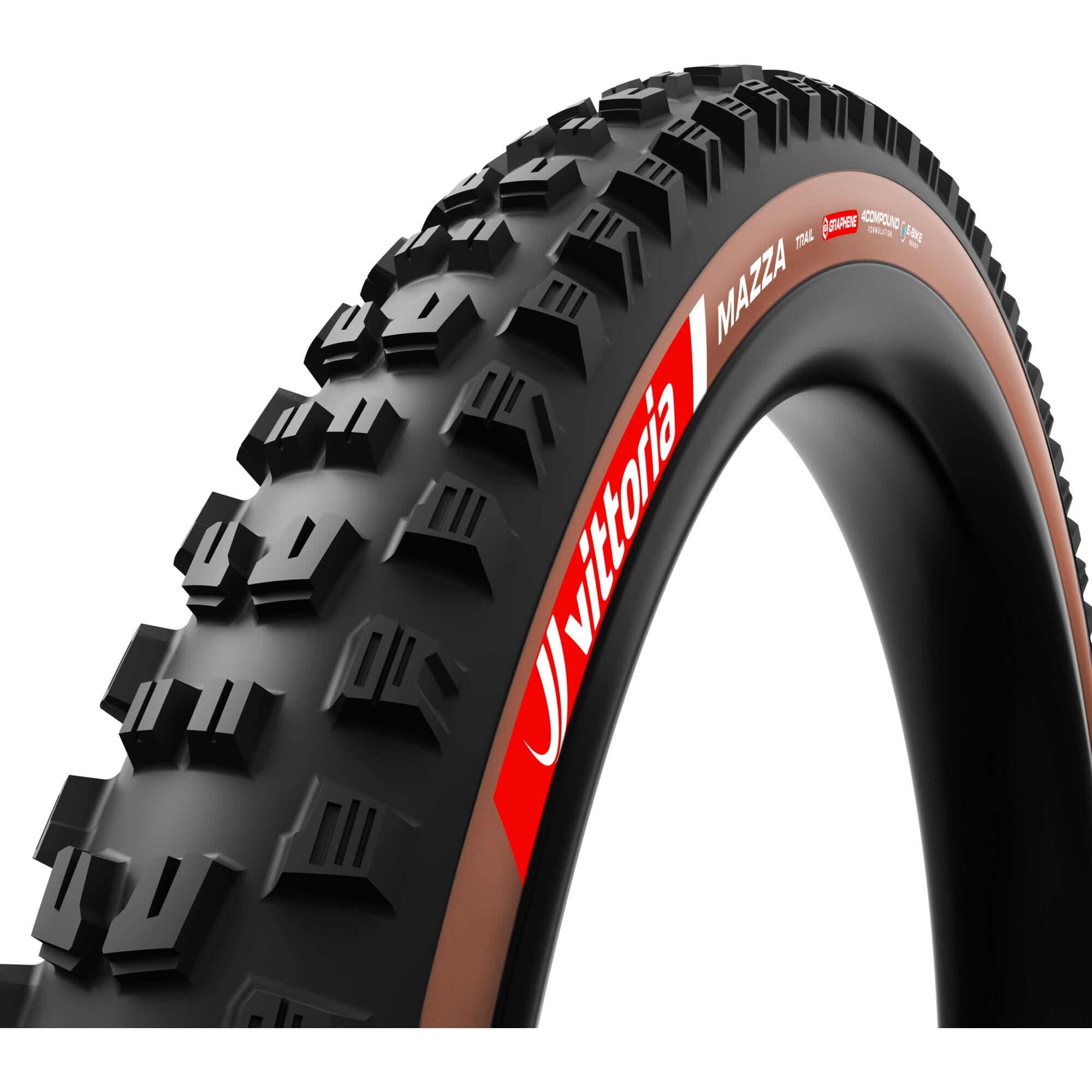 Vittoria Mazza 29x2.40 Trail Brown-Blk-Blk G2.0 Tyre