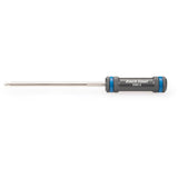 Park Tool DSD-2 JIS derailleur screwdriver with ergonomic aluminum handle, ideal for precise bike workshop repairs.