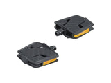 Trek Kids' Large Platform Bike Pedals in black with 9/16-inch spindles, durable components for children's bikes