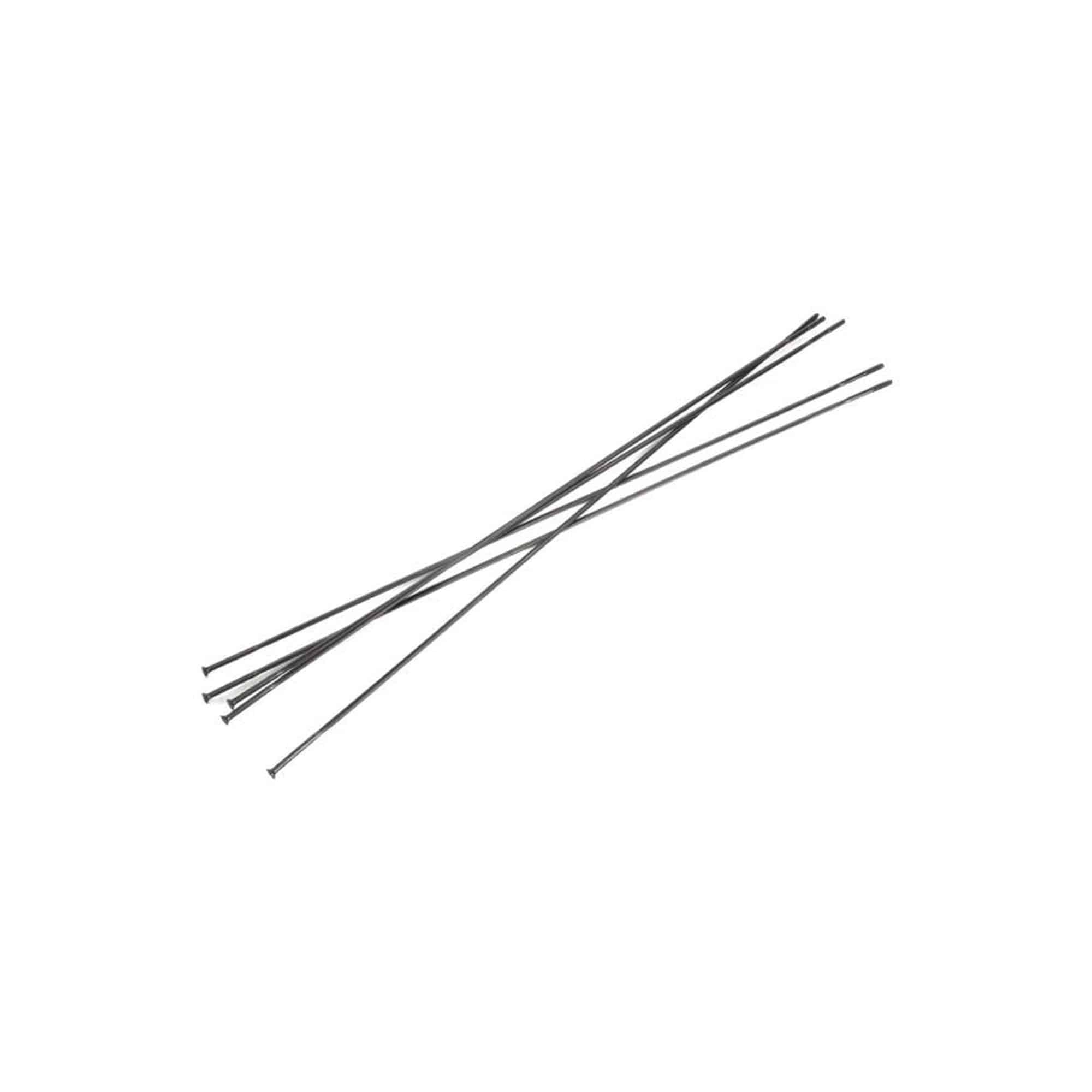 Easton 5-pack straight pull bladed CX-Ray spokes for cycling wheels, showcasing lightweight, aerodynamic component spokes.