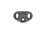 Trek Fuel EX Carbon 2020 bottom bracket cable guide in black, designed for smooth routing of gear and brake cables on mountain bikes.