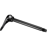 Shimano SM-AX720 E-Thru front axle for 100mm hubs, 12mm diameter, quick release, bicycle component for secure wheel attachment.