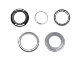 Trek E2 Tapered Steer Integrated Headset with reducer, black, 28.6mm to 38.1mm, bike components for steering system