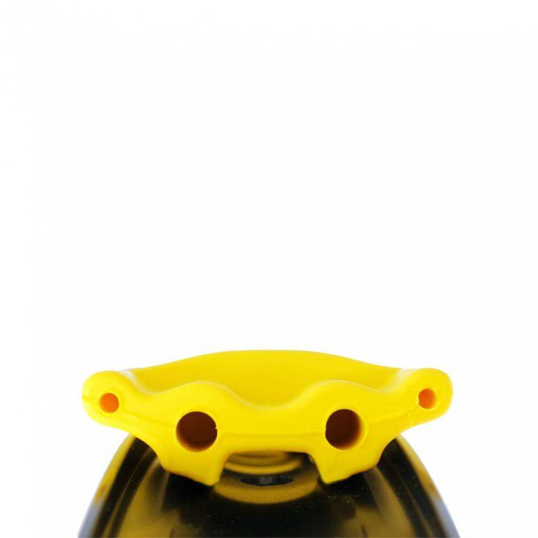 Rockstop Gravel Rim Protector 700C mounted on MTB gravel wheel, showing durable rim protection component for gravel bike rims.
