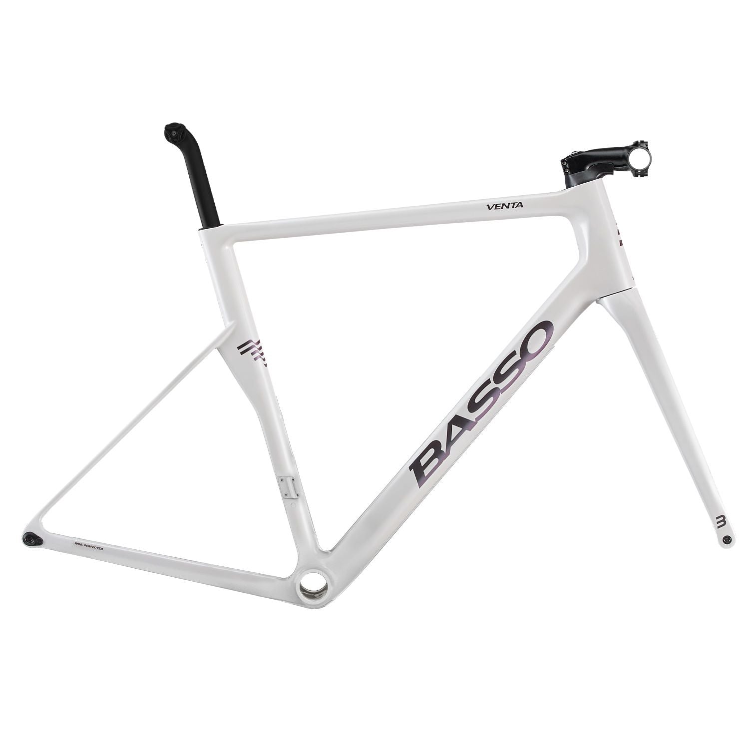 Basso Venta R Pearl White Road Frameset | Swinnerton Cycles