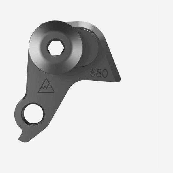 Wheels Manufacturing CNC machined replaceable derailleur hanger dropout for bike components, designed for precise bike frame upgrades