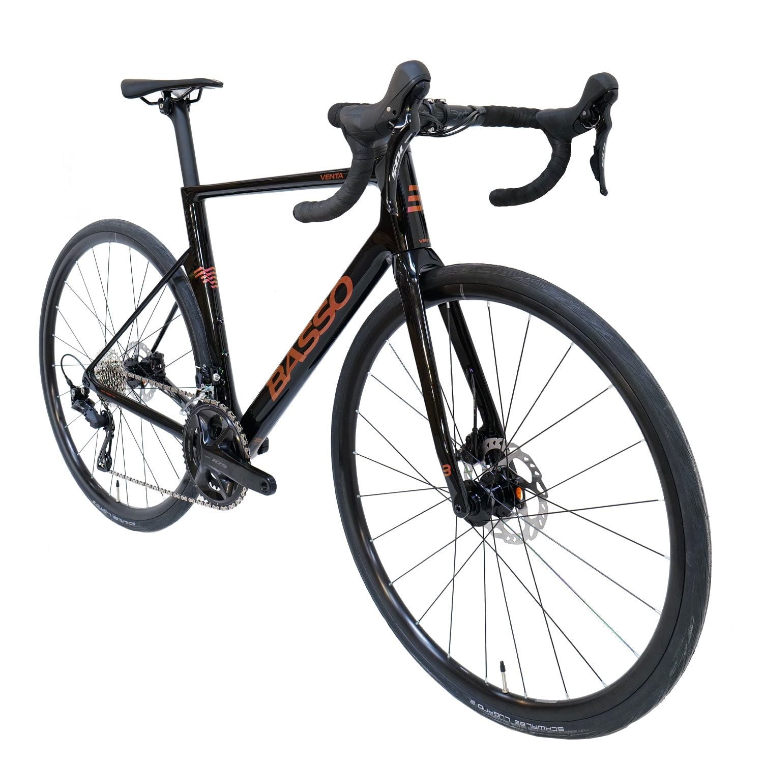 Basso Venta R 105 12x Aksium Magma Black Bike Road Bike | Swinnerton Cycles