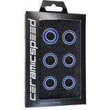 Pair of Trek CeramicSpeed Bontrager Aeolus standard hub kits in black for Trek bicycle wheels.