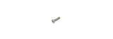 Trek Road M3 x 0.5 x 12mm grey countersunk head bolt for bike components, showing the metal bolt with a smooth, rounded head