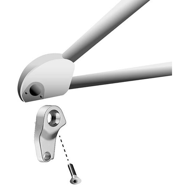 M Part Marin Gear Hanger for bike frame protection, designed for precise fit and secure component mounting on bicycles.