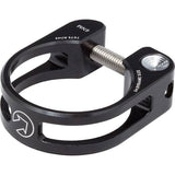 Blue PRO Pro Performance 34.9mm bike seatpost clamp, durable component for securing bike seatposts.