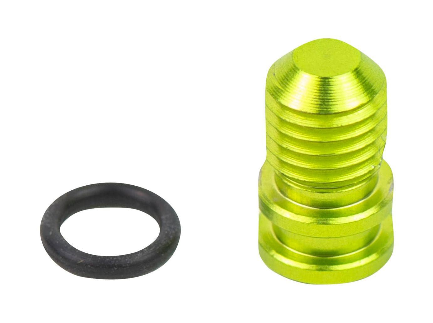 DVO Damper Plug Kit for Topaz Rear Shock showing components for easy installation and reliable suspension performance.