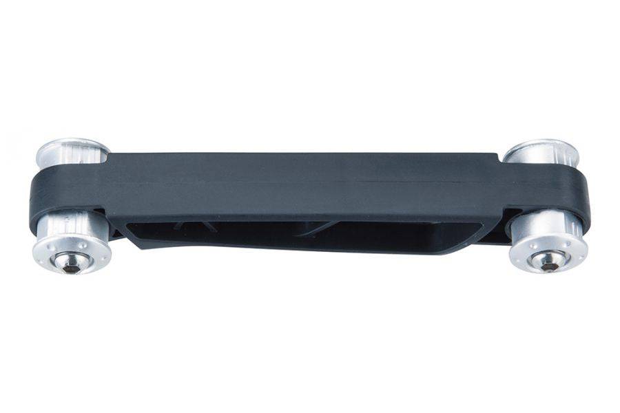 Topeak Defender M2 Fixer Arm in black, a bike mudguard mounting accessory designed for secure attachment and durability.