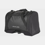 AtranVelo PULSE AVS 36L duffle bag with black exterior and AVS mounting system, designed for versatile outdoor accessories storage.