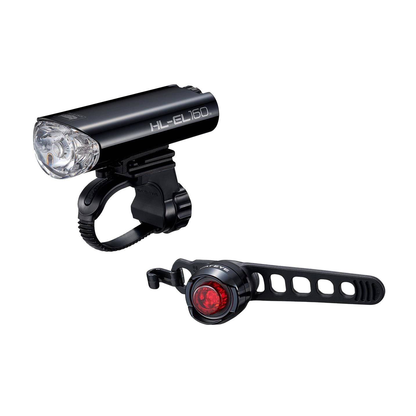 Cateye Light Sets - El-160 / Orb Bike Light Set | Swinnerton Cycles