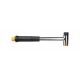 Topeak Multi-Mallet Team Issue silver workshop tool with interchangeable heads, versatile for bike maintenance and repair.